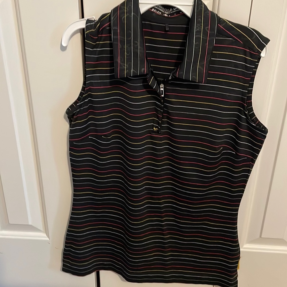 Nike Ladies Golf Sleeveless Shirt Size Small